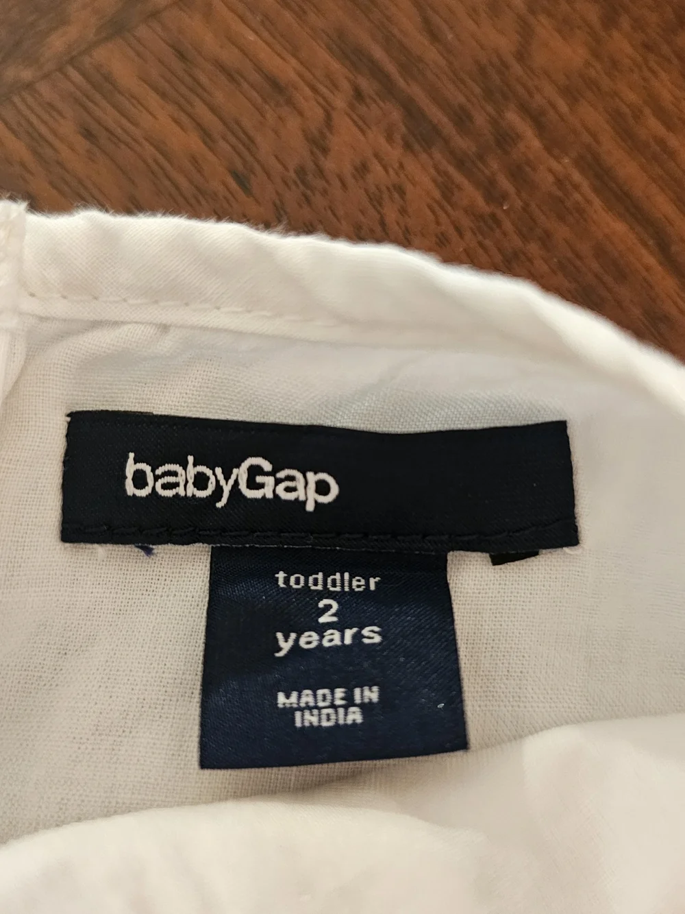 Baby Gap Toddler Girls Eyelet Peplum Blouse 2T